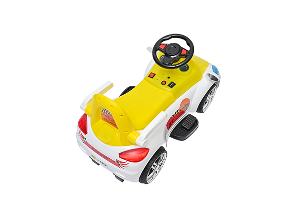Yellow Coupe Car for Kids