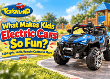 What Makes Kids Electric Cars So Fun LED Lights, Music, Remote Control & More
